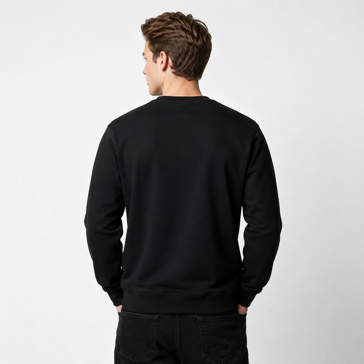 Legacy Statue Graphic Crewneck Sweatshirt