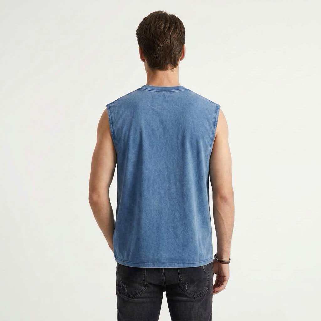 Cash Rules-230G-Graphic Sleeveless Tee | Hustle Culture Streetwear | Y2K Aesthetic Hip Hop Tank Top