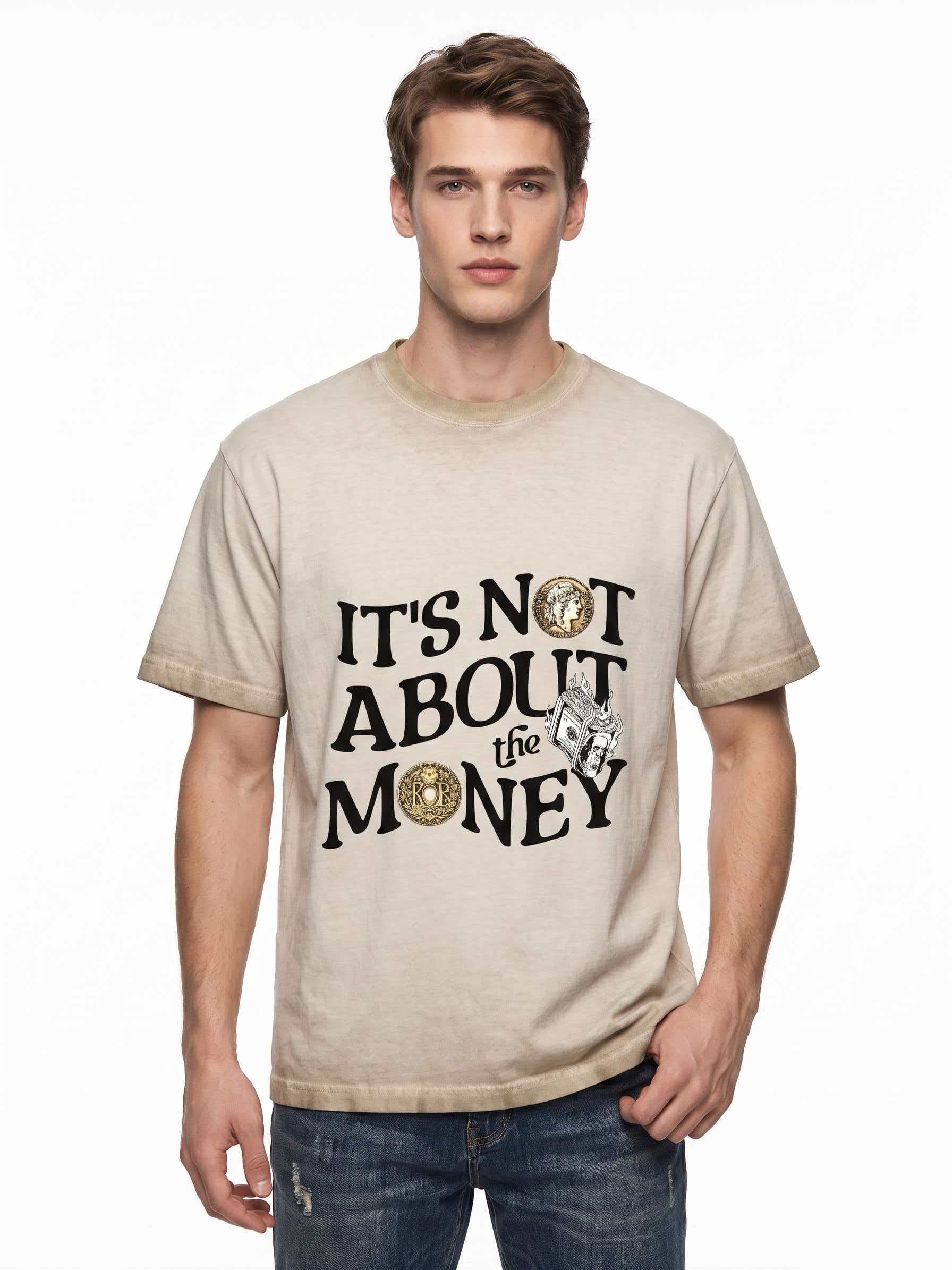 240g Double Gradient Washed T-Shirt