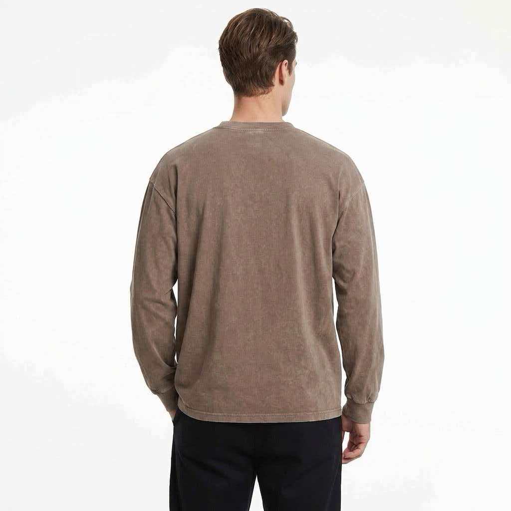 240g Vintage Crew Neck Long Sleeve