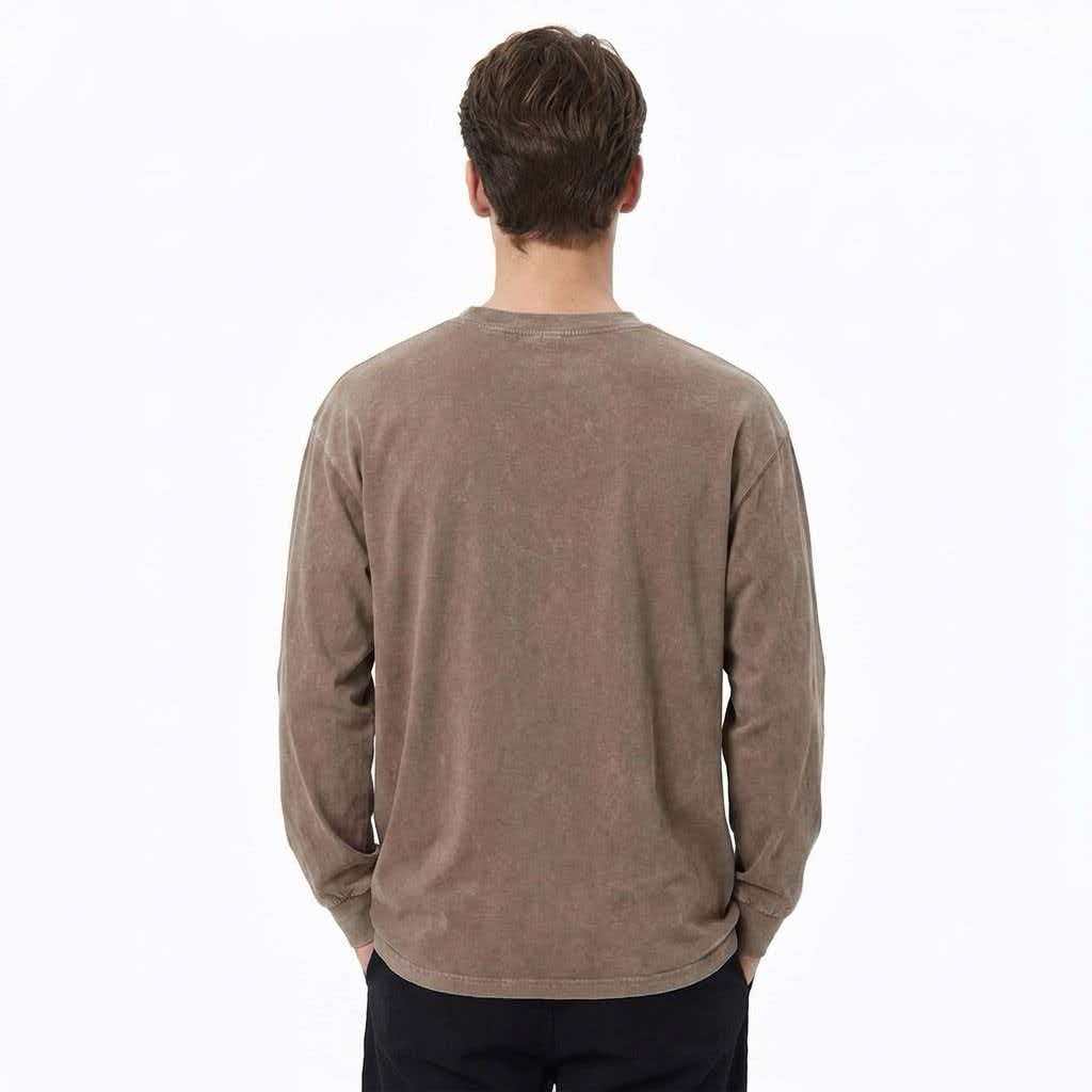 240g Vintage Crew Neck Long Sleeve
