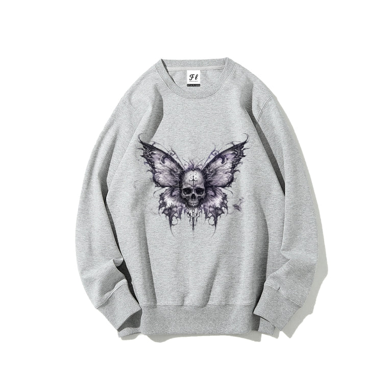 Cotton Crew Neck Sweatshirt