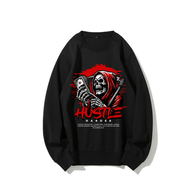 Hustle Harder Heavyweight Crewneck Sweatshirt