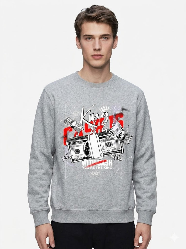 Washed Street Crewneck Sweatshirt