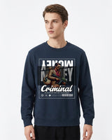 Cotton Crew Neck Sweatshirt