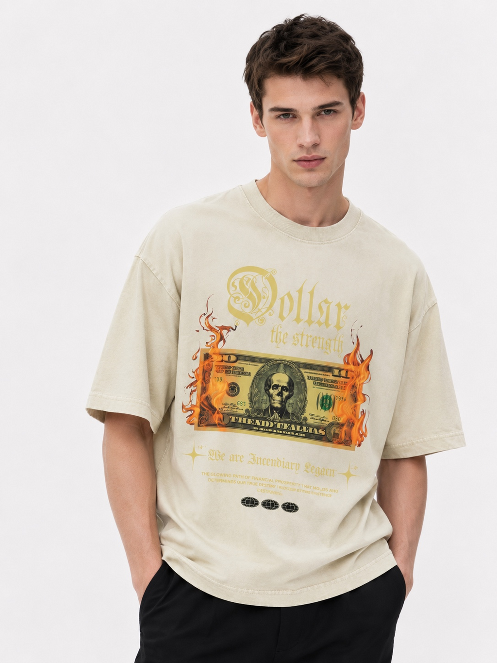 260G/16 Washed T-shirt