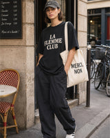 France La Flemme Club bright model fit image