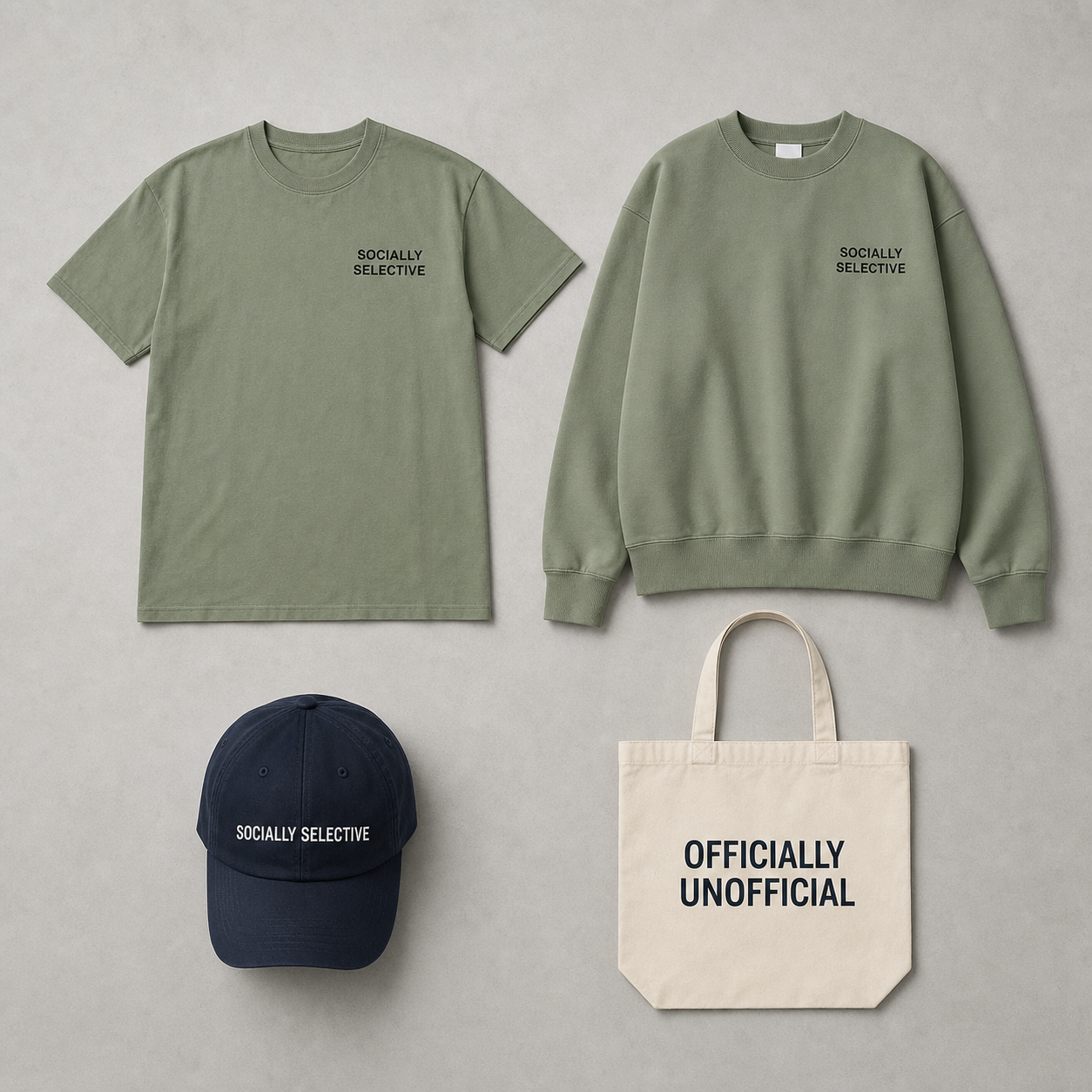 Socially Selective large product set image