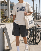 Weekend Department full body styled model look